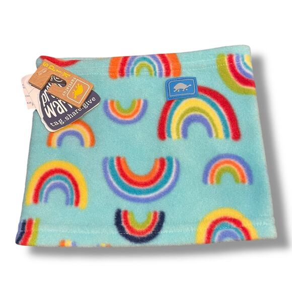 Turtle Fur Neck Warmer Gaiter Kids 3-6 Years Playful Prints Fleece Single Layer - Picture 7 of 11